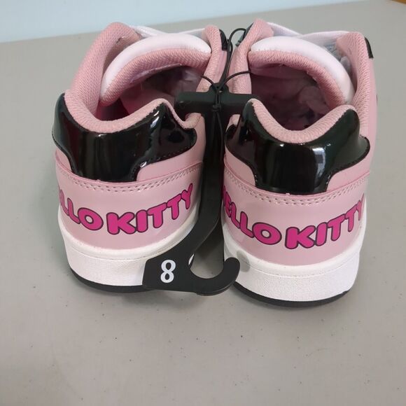Hello Kitty by Sanrio Women's Pink Casual Court Sneakers Size 8 shoes New - Picture 3 of 5